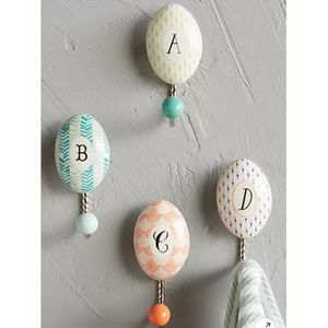 Anthropologie Whimsy Monogram "S" Hook
